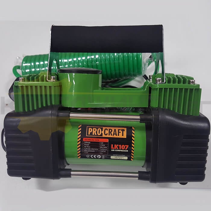 Мини компресор за гуми PROCRAFT LK107 - 