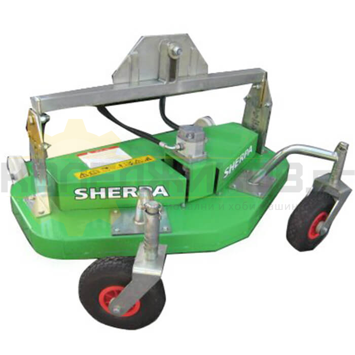Косачка за трева за челен товарач SHERPA за модели 100/150 122 см., 3 ножа - 