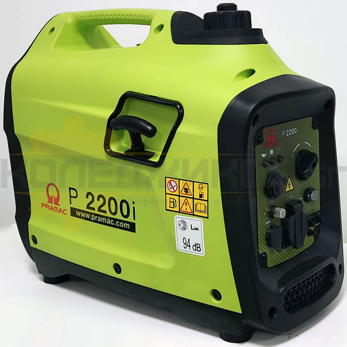 Инверторен генератор за ток PRAMAC P2200i, 2.1 kW - 