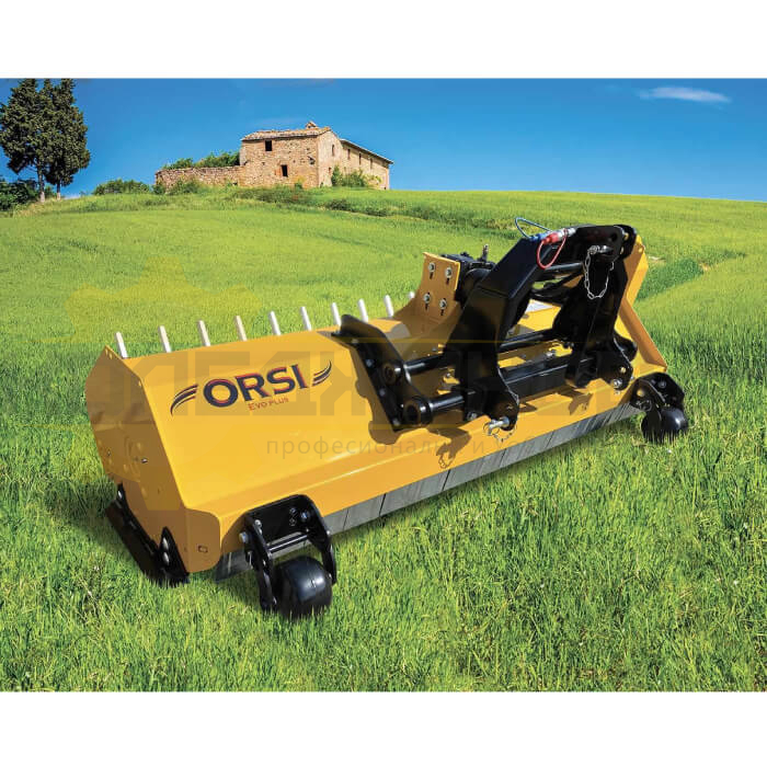 Прикачна косачка - мулчер за трева за трактор ORSI EVO PLUS 165, 162 см - 
