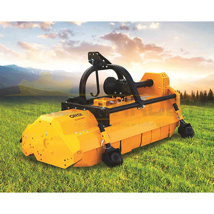 Прикачна косачка - мулчер за трева за трактор ORSI COMFORT 165, 162 см - 