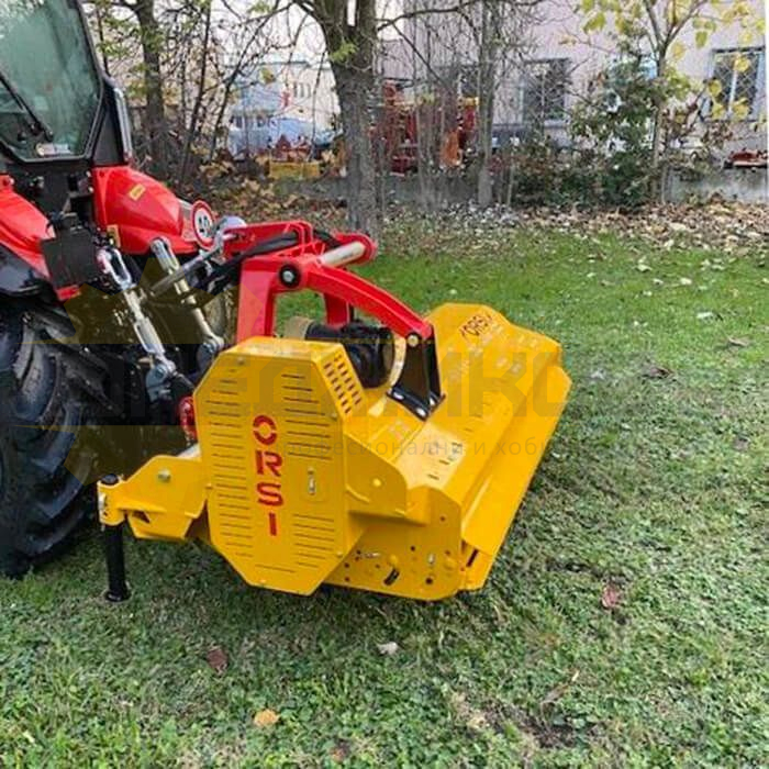 Прикачна косачка - мулчер за трева за трактор ORSI FRUIT EXTRA 160, 155 см - 