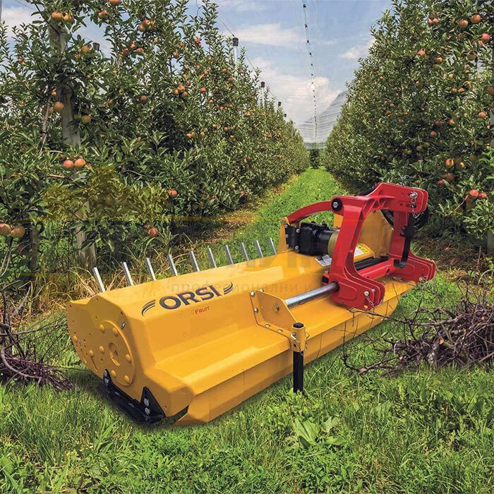 Прикачна косачка - мулчер за трева за трактор ORSI FRUIT EXTRA 180, 181 см - 