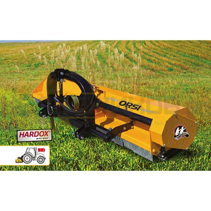 Прикачна косачка - мулчер за трева за трактор ORSI WPG 1600, 155 см - 