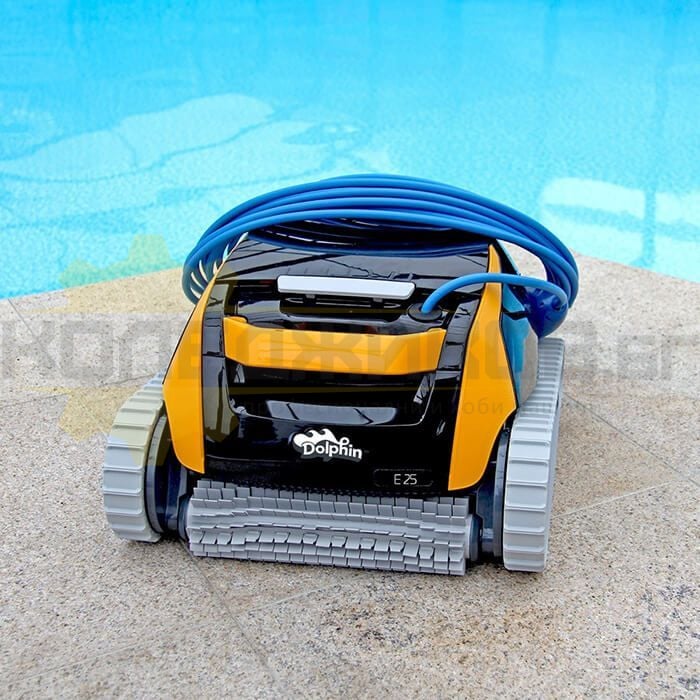 Робот за почистване на басейни DOLPHIN E 25, 2 ч., 10 м - 
