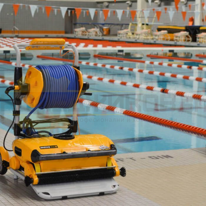 Робот за почистване на басейни DOLPHIN WAVE 300 XL, 1-8 ч., 60 м - 