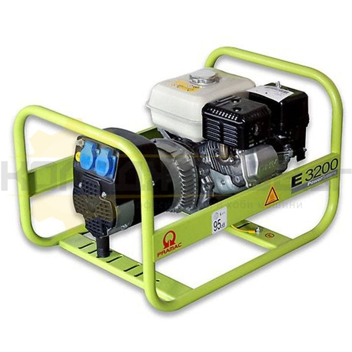 Бензинов монофазен генератор PRAMAC E3200, 2.6kW - 