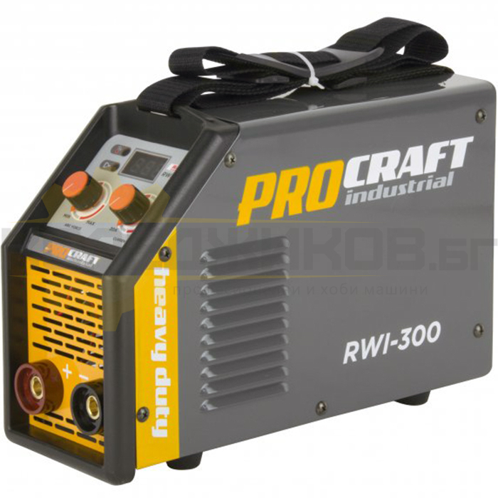 Инверторен електрожен PROCRAFT Industrial RWI-300, 140 A, 1.6-4.0 мм - 