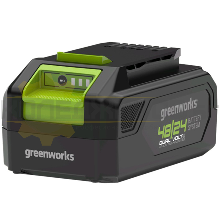 Акумулаторна батерия GreenWorks G4824B6, 48/24V, 6.0/12.0 Ah - 