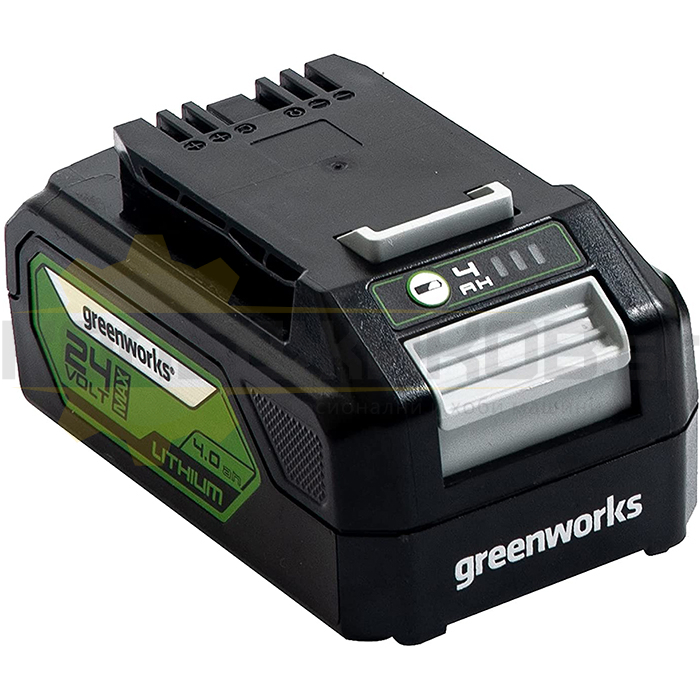 Акумулаторна батерия GreenWorks G24B4 II, 24V, 4Ah - 