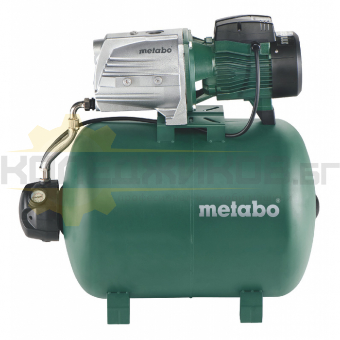 Хидрофорна помпа METABO HWW 9000/100 G, 1900W, 150 л/мин., 100 л., 51 м - 