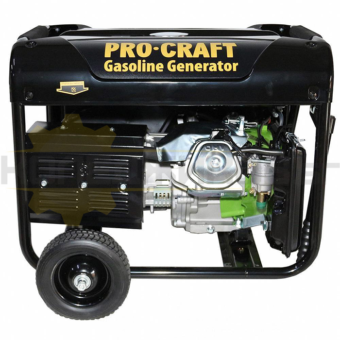 Бензинов монофазен генератор за ток PROCRAFT GP70, 6500W, 25 л - 
