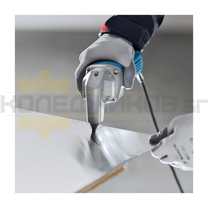 Електрическа ножица за ламарина BOSCH GNA 75-16, 750W, 2600 хода/мин., 1.2-2 мм - 