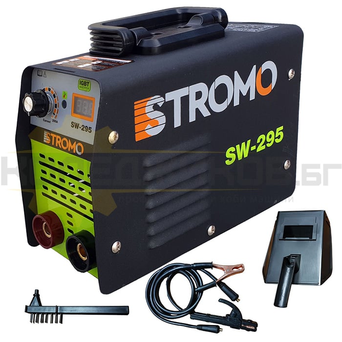 Инверторен електрожен STROMO SW295, 5.5 kW, 295 A, 1.6-4 мм - 