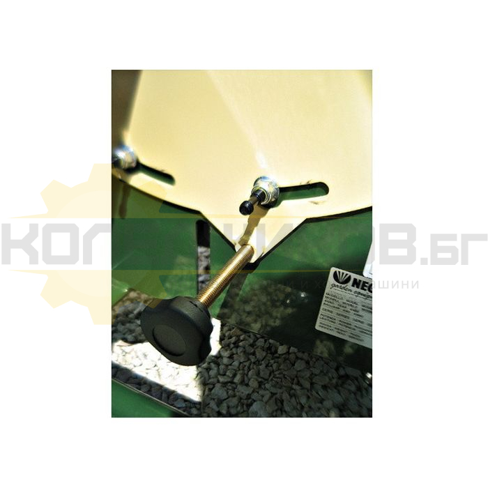 Професионална дробилка за клони NEGRI R95BHHP13, 13.0 к.с., 70 мм, 5 куб.м/ч - 