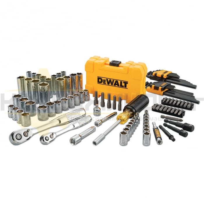 Комплект инструменти гедоре 108 части DeWALT DWMT73801-1, 10-17 мм., 1/4" - 3/8" - 