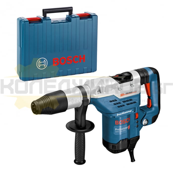 Електрически перфоратор SDS-Max BOSCH GBH 5-40 DCE, 1150W, 8.8 J, 1500-3050 уд/мин., 170-340 об/мин - 