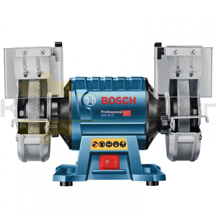 Шмиргел BOSCH GBG 35-15, 350W, 150x20 мм., 3000 об/мин - 