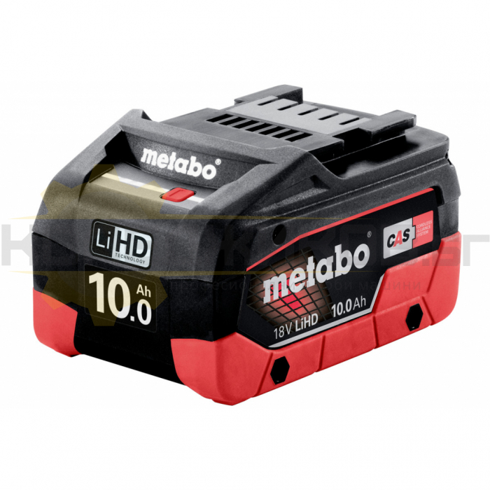 Акумулаторна батерия METABO 18 V 10.0 Ah LiHD - 