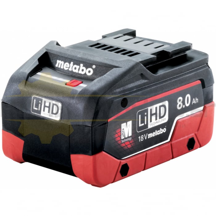 Акумулаторна батерия METABO 18 V 8.0 Ah LiHD - 