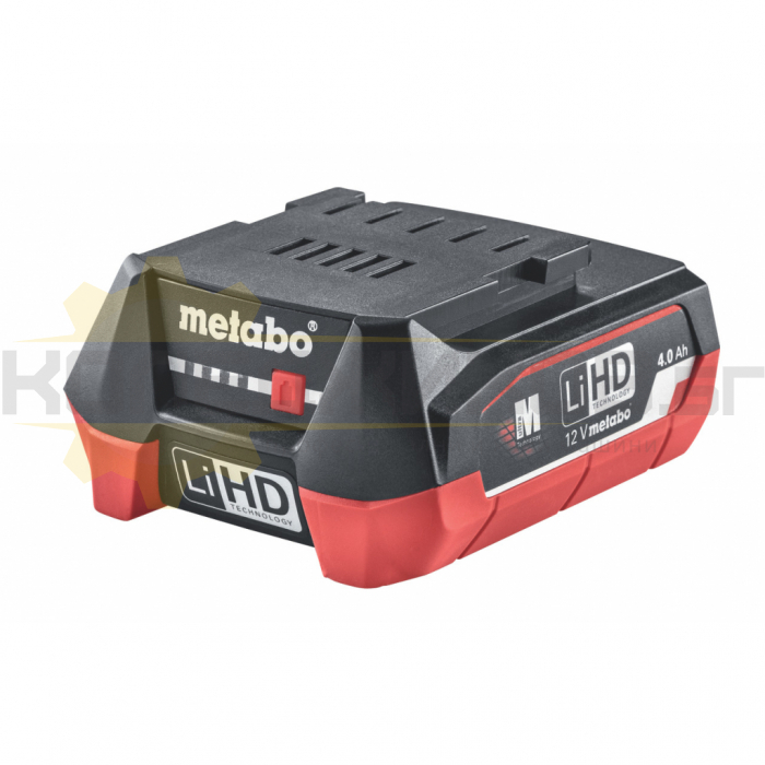 Акумулаторна батерия METABO 12 V 4.0 Ah LiHD - 