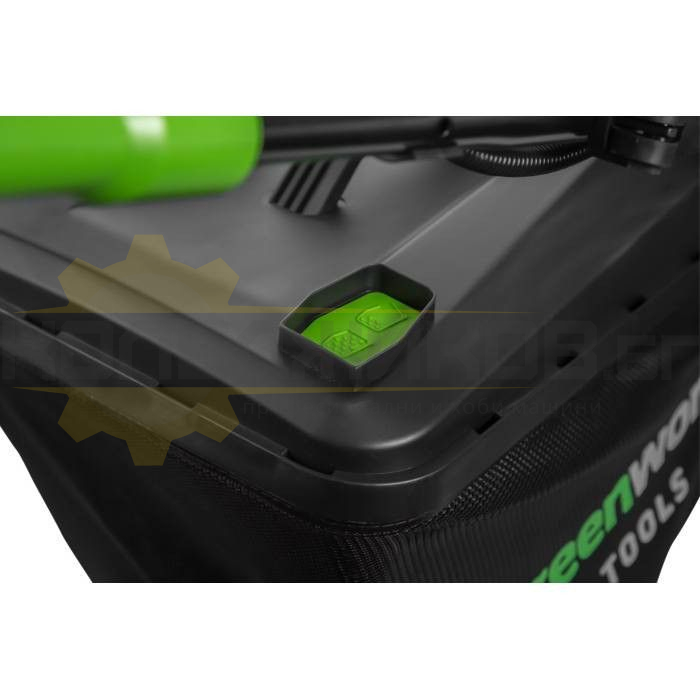 Акумулаторна косачка с батерия и зарядно GreenWorks GD40LM45K4 - 
