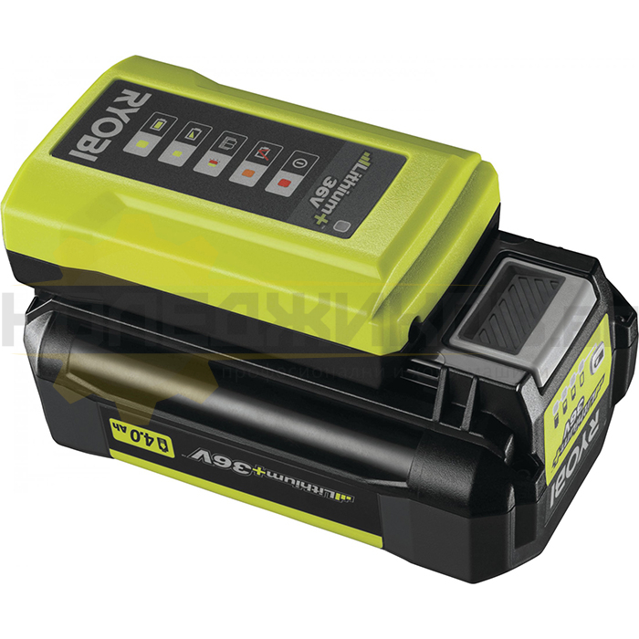 Акумулаторна батерия и зарядно устройство RYOBI RY36BC17A-140, 36V, 4 Ah - 