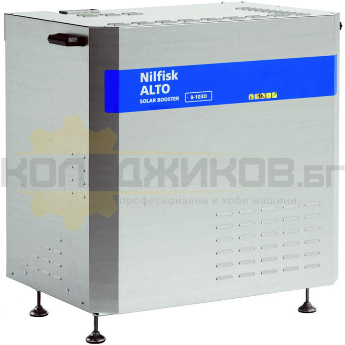 Стационарна водоструйка с подгряване NILFISK SOLAR BOOSTER 7P-170/1200 D, 8800W, 170 bar, 1200 л/час - 