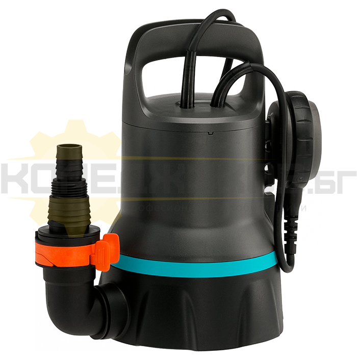 Дренажна помпа за вода GARDENA CLEAR Water 9000, 300W, 150 л/мин., 6 м - 
