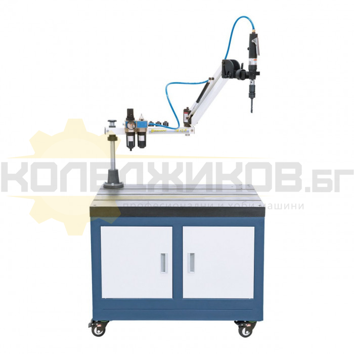 Пневматична машина за нарязване на резби BERNARDO TM 12 P, 6-8 bar, 400 об/мин - 