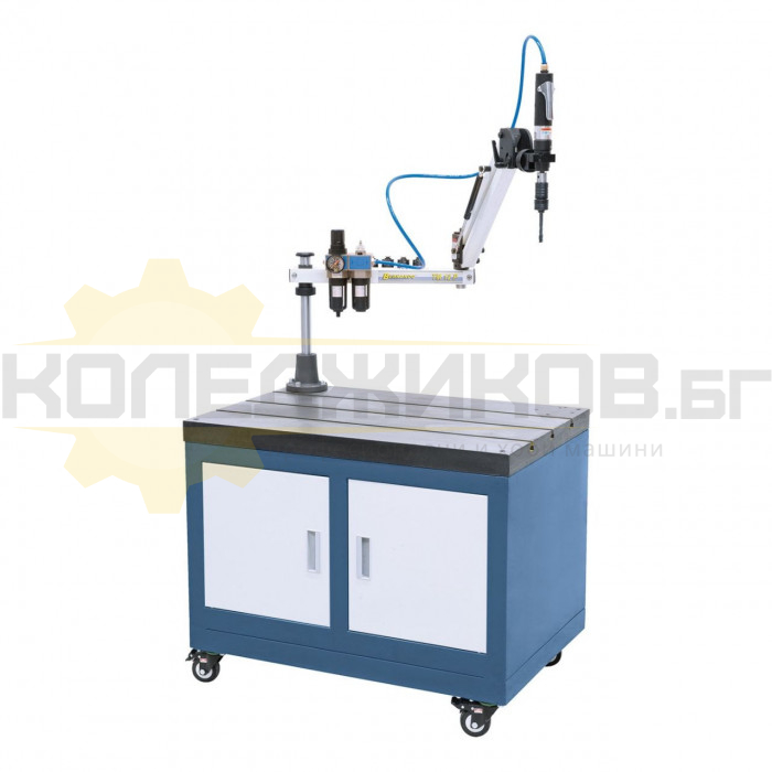Пневматична машина за нарязване на резби BERNARDO TM 16 P, 6-8 bar, 400 об/мин - 