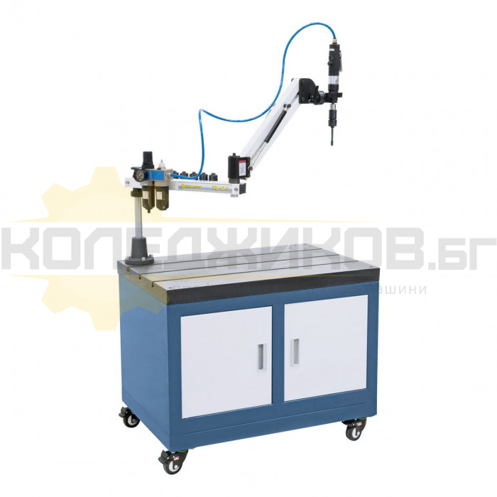 Пневматична машина за нарязване на резби BERNARDO TM 16 P, 6-8 bar, 400 об/мин - 