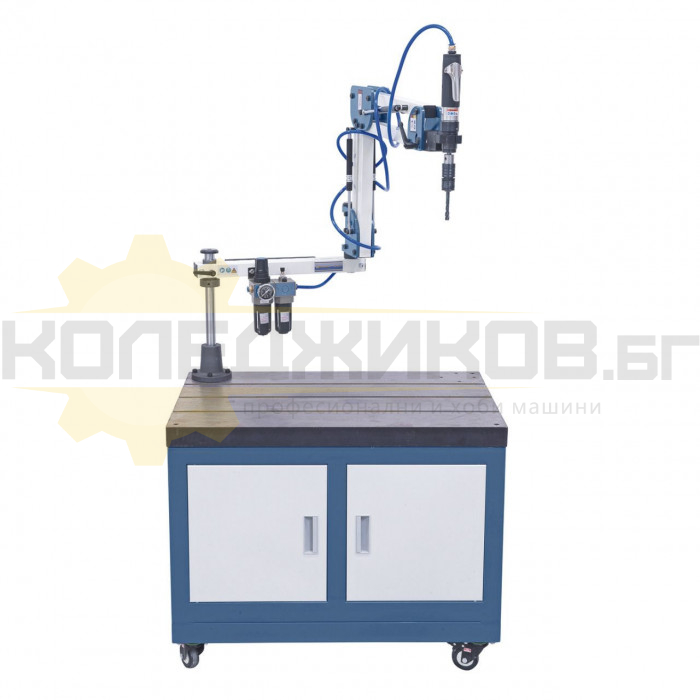 Пневматична машина за нарязване на резби BERNARDO TM 12 P / R 1500, 6-8 bar, 400 об/мин - 