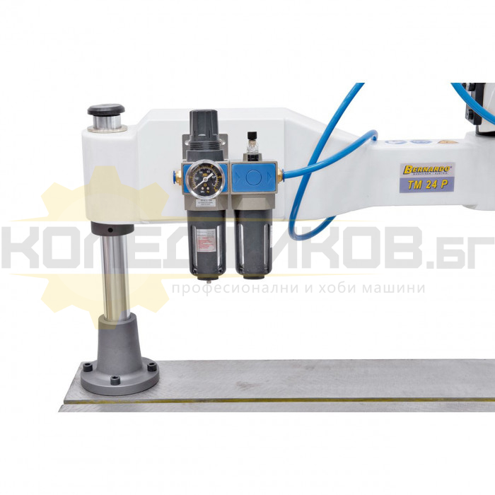 Пневматична машина за нарязване на резби BERNARDO TM 24 P / R 1100, 6-8 bar, 400 об/мин - 