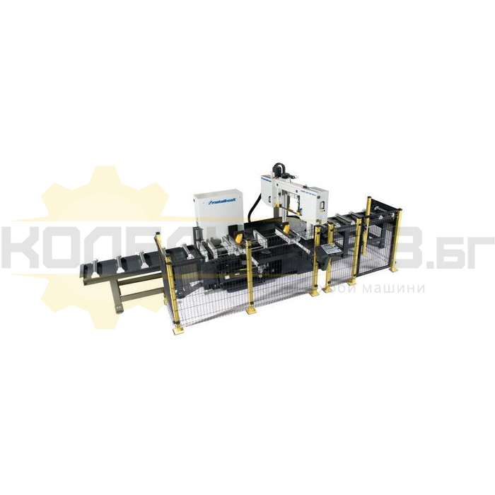 Автоматична двуколонна лентоотрезна машина METALLKRAFT HMBS 340 CNC-DG X, 8.5kW, 20-100 м/мин - 