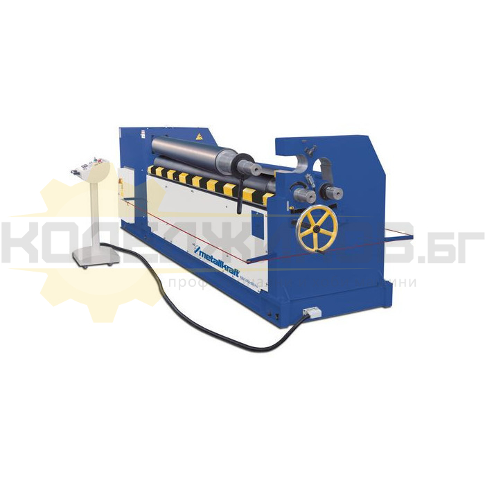 Eлектромеханична листоогъваща вал машина METALLKRAFT RBM 1550-60 E Pro, 2200W, 3.2 м/мин., 7.2 мм - 
