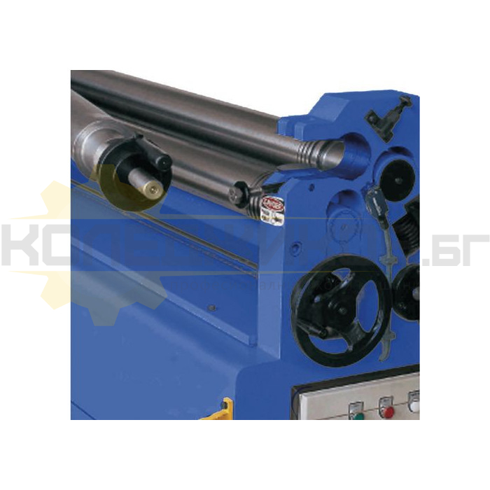 Eлектромеханична листоогъваща вал машина METALLKRAFT RBM 1550-40 E Pro, 2200W, 3.5 м/мин., 4.8 мм - 