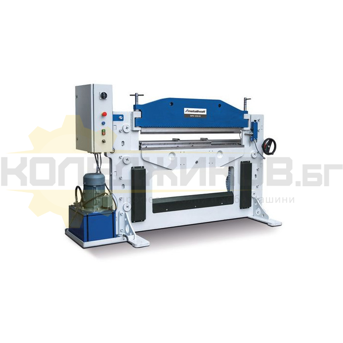 Механична абкант преса METALLKRAFT WPK 1250-32, 3000W, 32 тона, 9 мм/сек - 