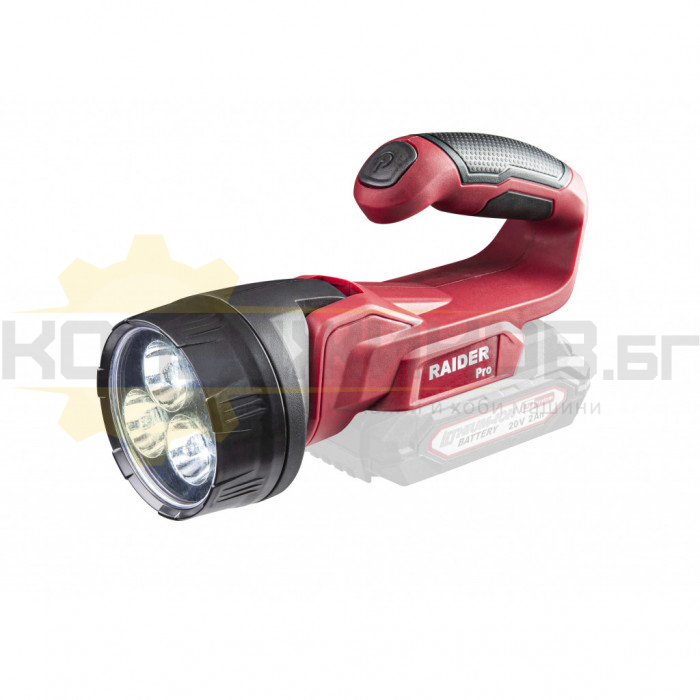 Акумулаторен фенер - лампа RAIDER SOLO RDP-SCLWL20, 20V, 260 лумена - 