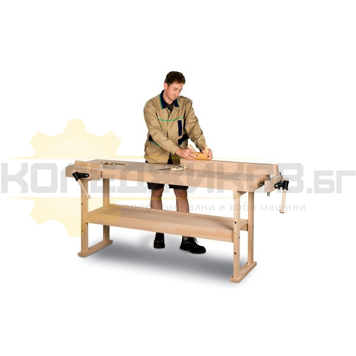 Маса за обработка на дървен материал - за дърводелци HOLZKRAFT HB 1901 - 