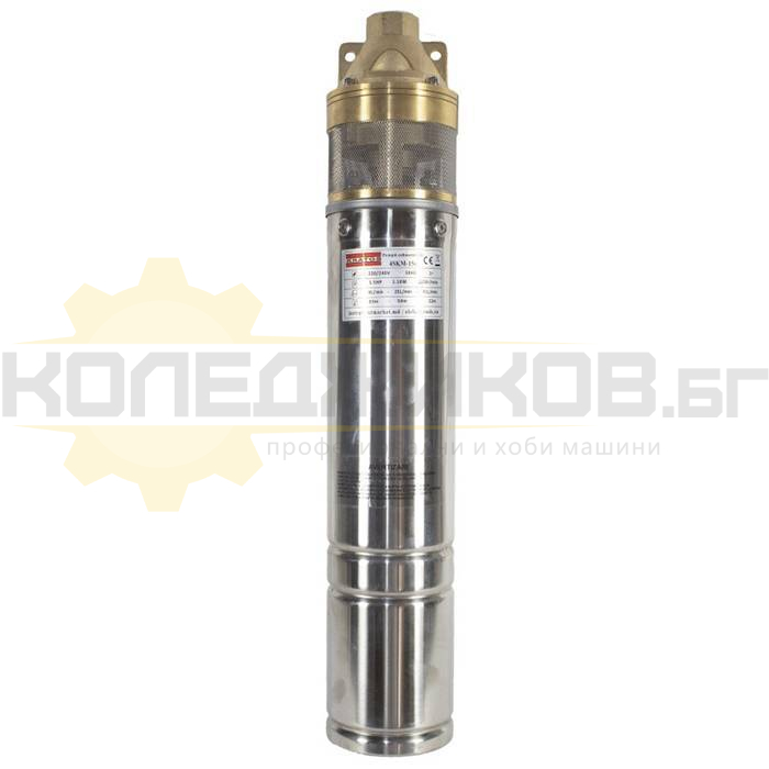 Сондажна помпа с табло KRATOS 4SKM-150 EP, 1100W, 41 л/мин., 83 м - 