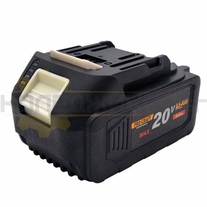Акумулаторна батерия PROCRAFT Battery 20/4A, 20V, 4 Ah - 