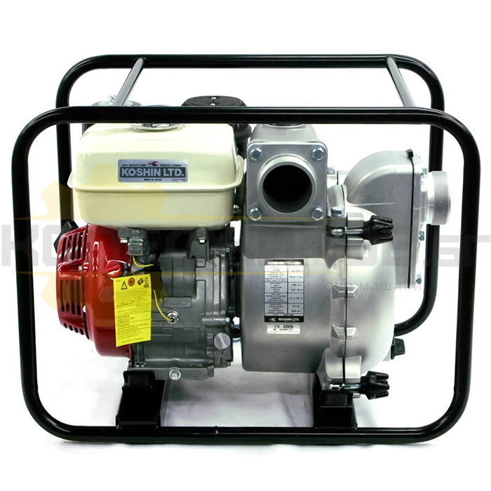Бензинова помпа за мръсна вода KOSHIN KTH-80X, 270 куб.см., 7.9 к.с., 1340 л/мин., 27 м - 