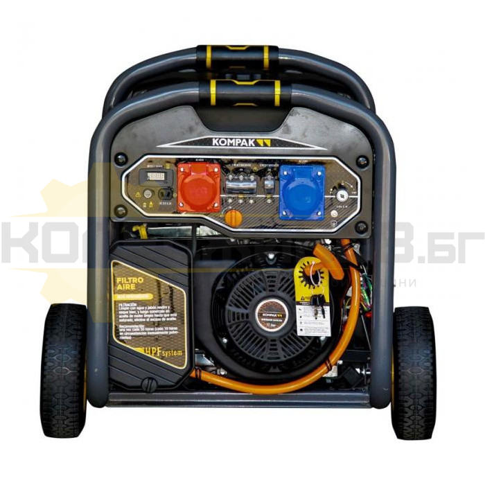 Бензинов трифазен/монофазен генератор - LPG ITC POWER Kompak K10000TE/Т, 7.2 kW, 16.0 к.с. - 