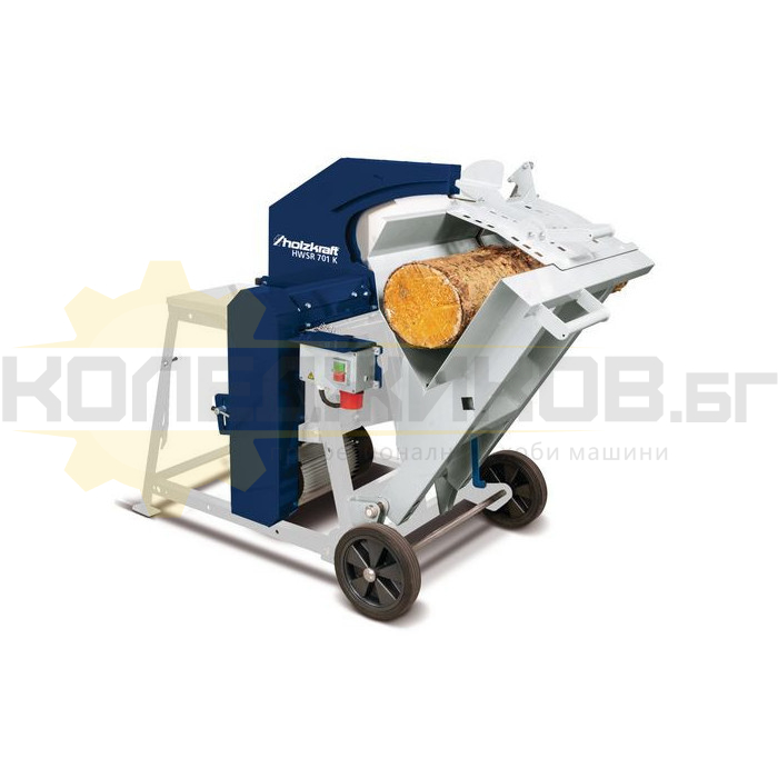 Електрическа резачка за дърва HOLZKRAFT HWSR 701 K, 5200W, Ф700, 250 мм - 