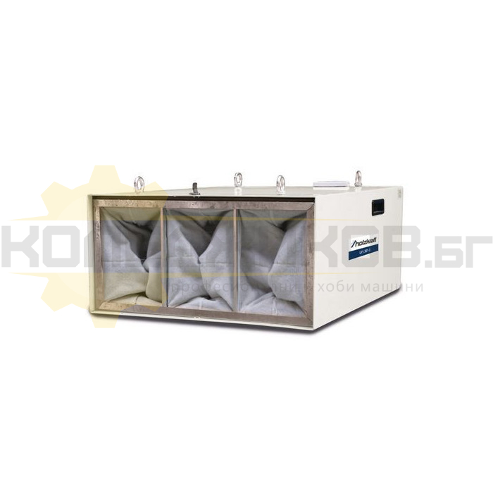 Прахоуловител - филтърна система за въздух HOLZKRAFT LFS 301-3, 300W, 1675 куб.м/ч - 