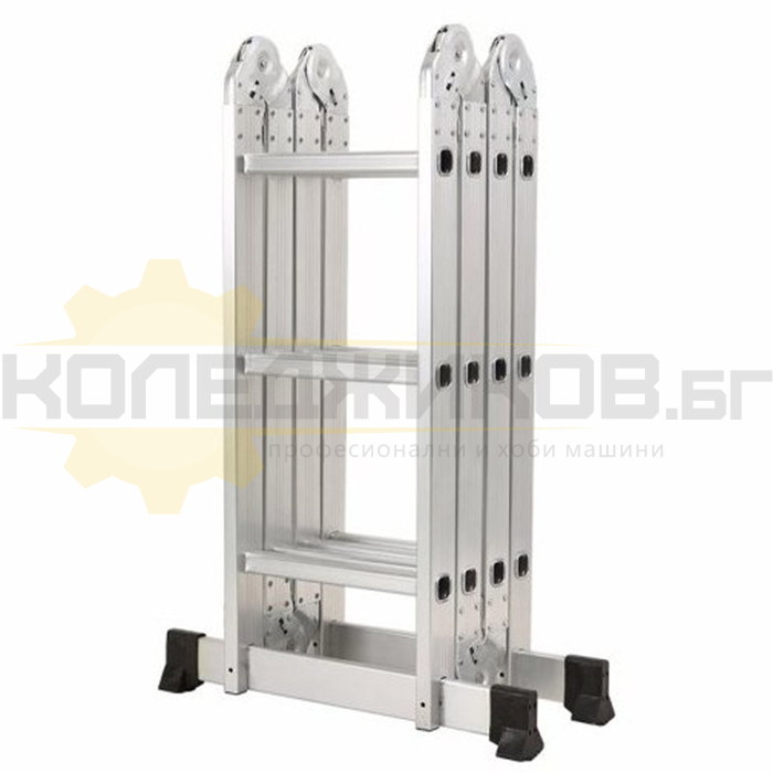 Мултифункционална алуминиева стълба ELEFANT KMP403 4x3, 350 см., 10.7 кг - 