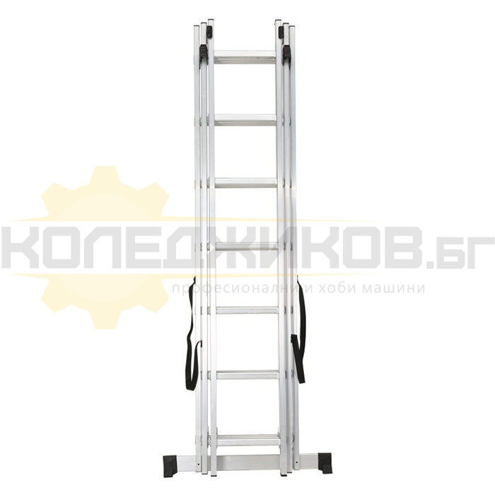 Мултифункционална алуминиева стълба ELEFANT KME307 3x7, 486 см., 9.8 кг - 