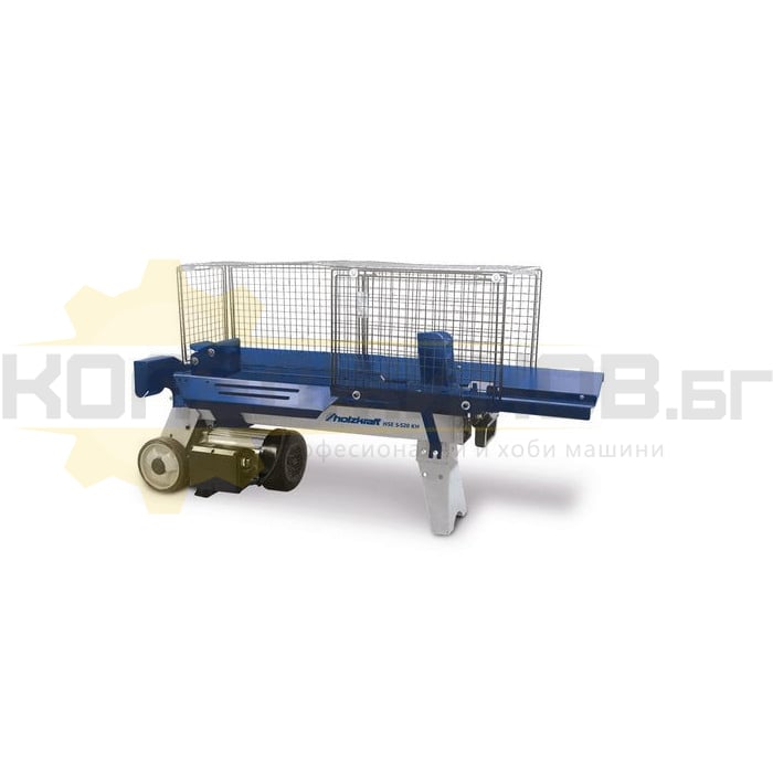 Професионална цепачка за дърва HOLZKRAFT HSE 5-520 KH, 2200W, 5 т - 