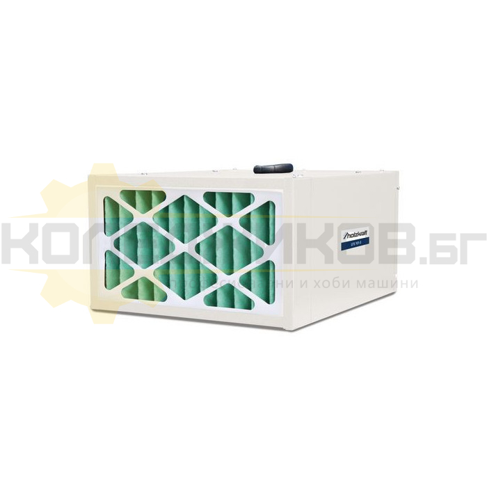 Прахоуловител - филтърна система за въздух HOLZKRAFT LFS 101-3, 100W, 765 куб.м/ч - 
